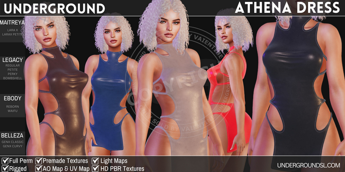 [UG MESH] ATHENA DRESS