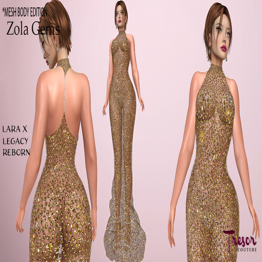 Tresor Couture~Zola Gems Gold