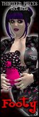 Dare Designs: Footy - Skulls - pink