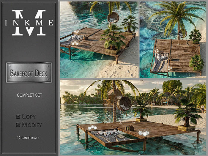 ::InkMe:: Barefoot Deck PG