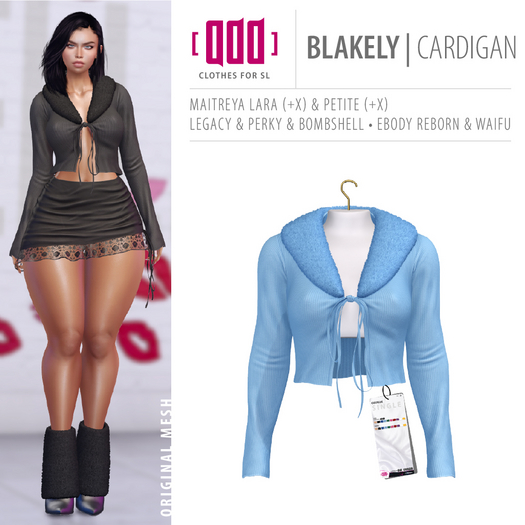 [ADD] Blakely Cardigan - BlueL