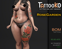 [TattooKO] Tattoo RoseGarden