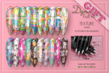 *GIFT* Dynasty - TEXTURES Nails BENTO N40 - SNA00