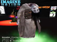 Imagine Floating Dead Girl Green