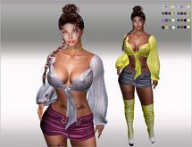 SET Top,Skirt,Boots 32x Multicolor4 HUD