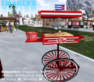 Popcorn Machine Cart-touch for popcorn