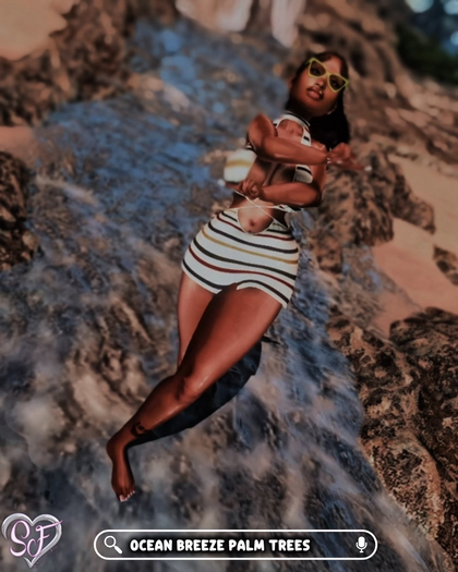 SF- Ocean Breeze Palm Trees Animation Pack