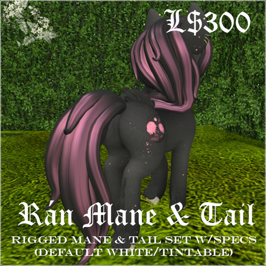 {MH} Ran Mane & Tail Set {Add}