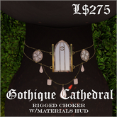 {MH} Gothique Cathedral Choker {Add}