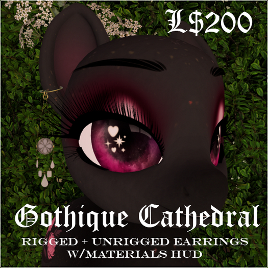 {MH} Gothique Cathedral Earrings {Add}