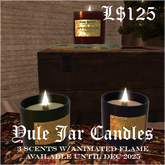 {MH} Yule Jar Candles 2024 {Add}