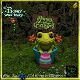 Bunny was busy!