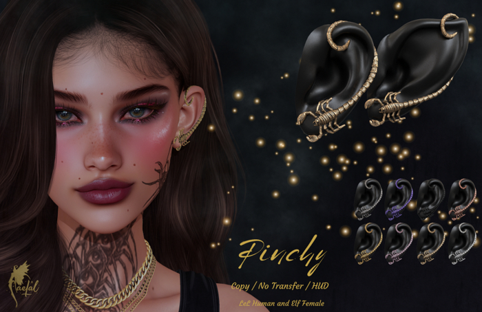 FaeTal - Pinchy - LeLutka Human & Elf Female