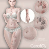 Carol G. - Anya Floral Tattoo