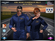 SMS Mk.V Mesh Flightsuit - BLUES PACK