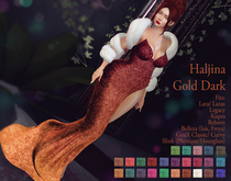 Munereia -Haljina Gold- DARK