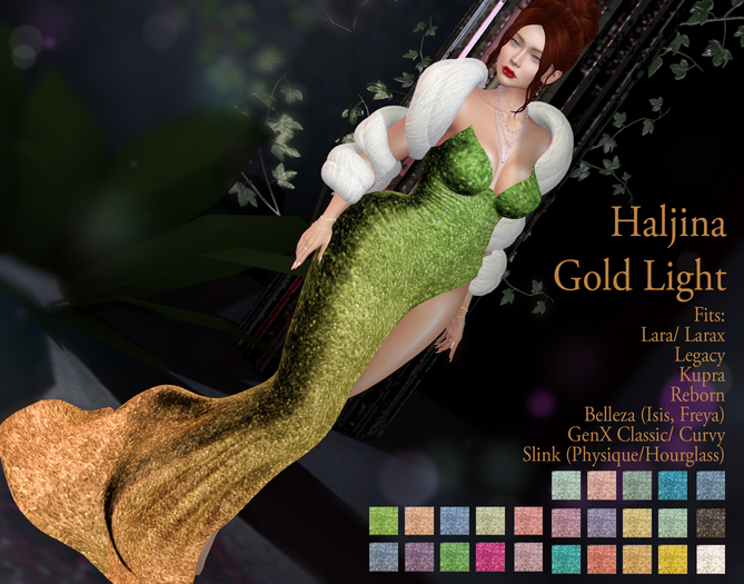 [DEMO]Munereia -Haljina Gold- LIGHT