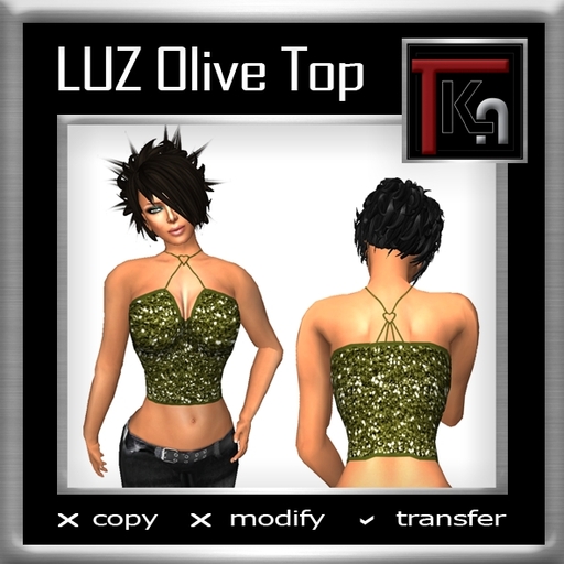TKA-LUZ Olive green Top