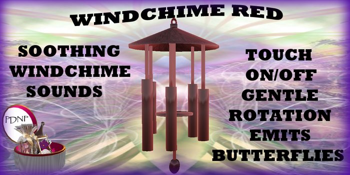 PDN: WINDCHIME RED BOXED