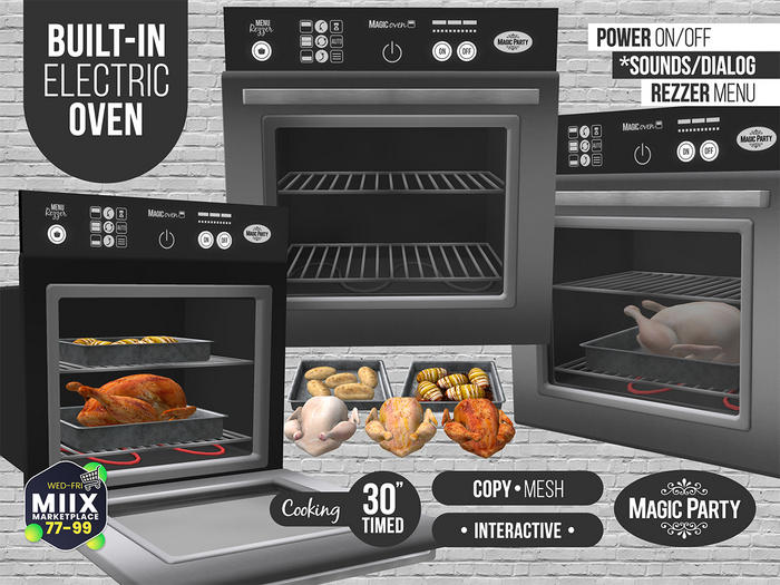 Built-In Electric Oven (MagicOven) MIIX MARKETPLACE