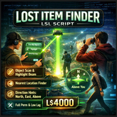 Lost Item Finder System LSL Script (Full Perm) – Smart Object Scanner, Highlight Beam, Direction Finder, Low Lag
