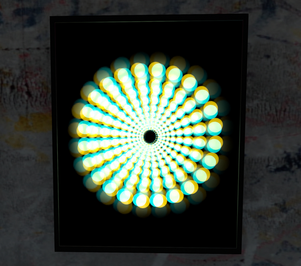 {DPV} tableau fluo round dot