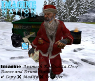 Imagine Bad Drunk Dancing Santa