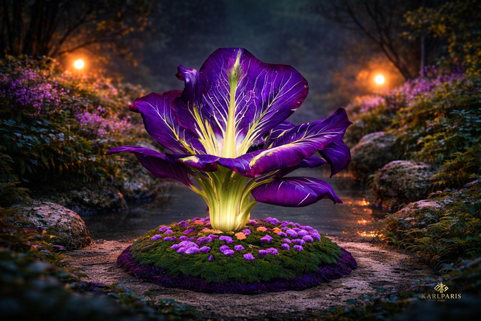 Fantasy Glowing Flower – Stylized Magical Plant Asset