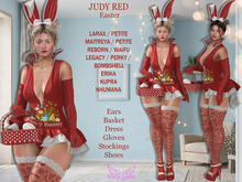 JUDY EASTER RED by BA Store>>PROMO<<