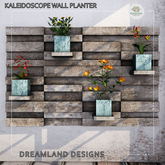 DD Kaleidoscope Wall Planter