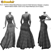 *!*BOUDOIR Ral FitMesh Gown DEMO