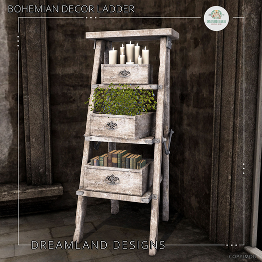 DD Bohemian Decor Ladder