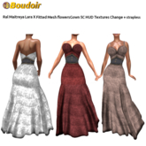 *!*BOUDOIR Ral Maitreya Lara X FitMesh flowers Gown