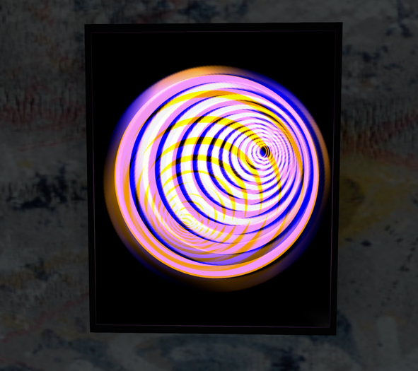 {DPV}tableau fluo exaggerate circle