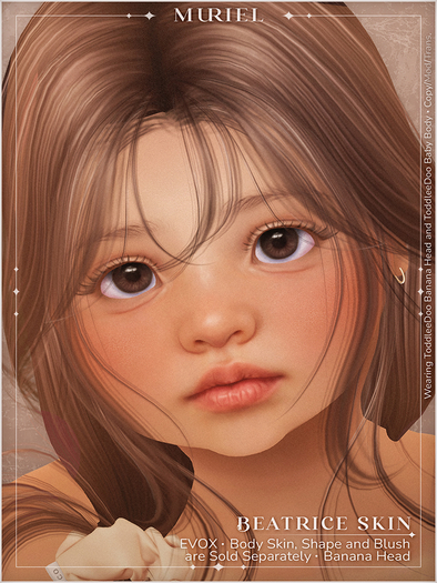 Muriel. Beatrice Skin (EVOX) - ROSE KISS (Wear Me)