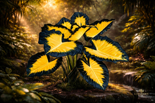 Golden Black Foliage Plant – Decorative High Contrast Indoor Plant