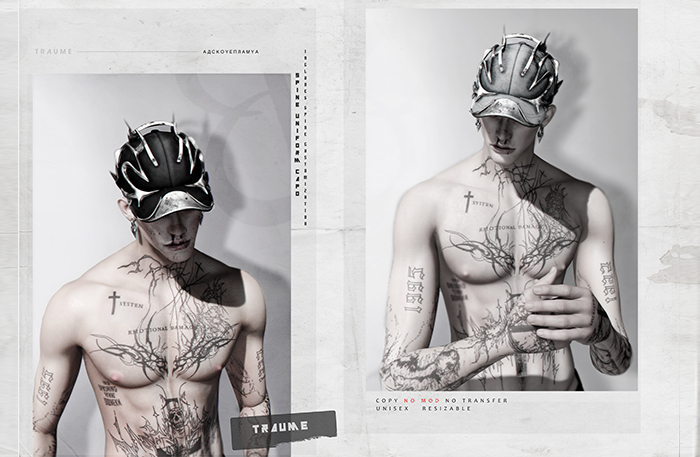 [Traume] Spine Uniform Cap FATPACK