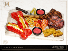 Mura Home - Surf 'N' Turf Platter