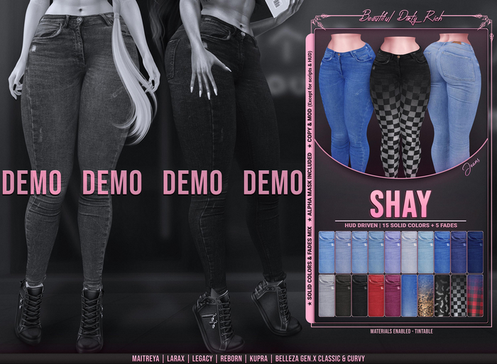 *B.D.R.* Shay -Jeans- DEMO