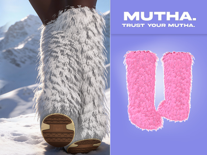 MUTHA. Yeti Boots - Gum [UNPACK]