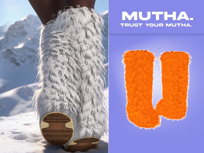 MUTHA. Yeti Boots - Hazard [UNPACK]