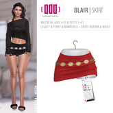 [ADD] Blair Skirt - Red
