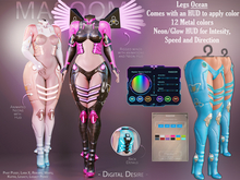 [[ Masoom ]] Digital Desire Legs - Ocean