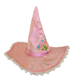 LL easter embr wide brim witch hat 110 Full Perm ruffled embroidered embroidery lace patchwork