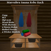 Maroubra Sauna Robe Rack1