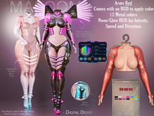 [[ Masoom ]] Digital Desire Arms - Red