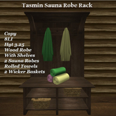 Tasmin Sauna Robe Rack1