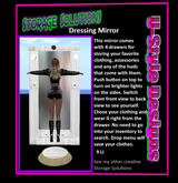 Inventory Organizer Dressing Mirror Storage Solutions
