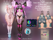 [[ Masoom ]] Digital Desire Top - Rain