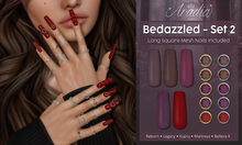 Aradia - Bedazzled Nails Set 2 [Long Square]